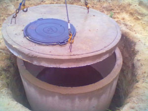 Септик из бетонных колец