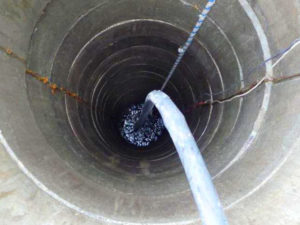 Углубление колодца